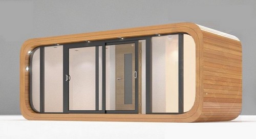 Bungalow en bois Futura 1 de 12 à 30 m² par Space Wood