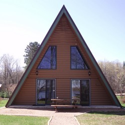 A frame simple structure line teepee 6
